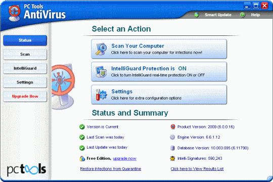 PC Tools Antivirus