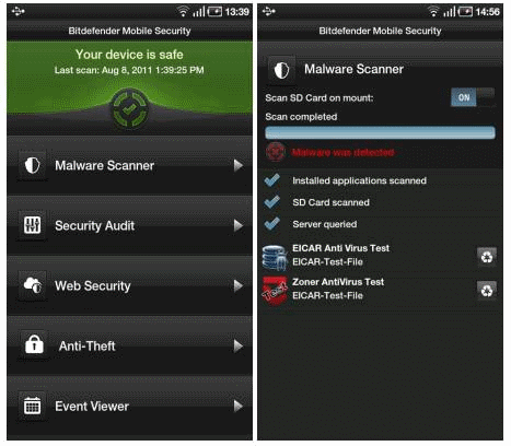 BitDefender Mobile Security