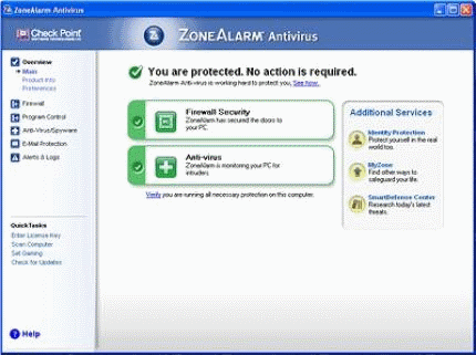 zonealarm antivirus trial