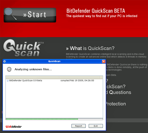 BitDefender QuickScan