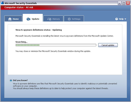 Free Microsoft Security Essentials